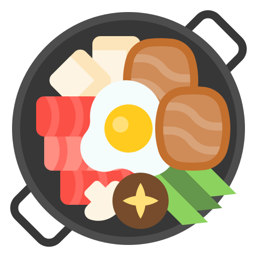 Logo do site - Uma panela com legumes.